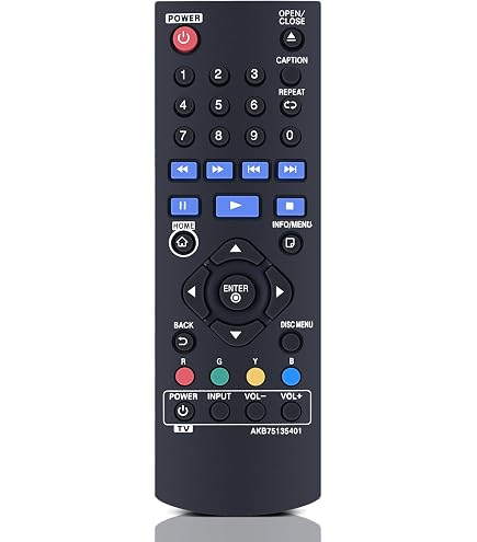 Amazon | LG リモコン 交換用 Blu-ray Disc DVDプレーヤー BPM25 BPM34
